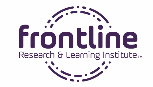 The Frontline Research & Learning Institute Purple Logo