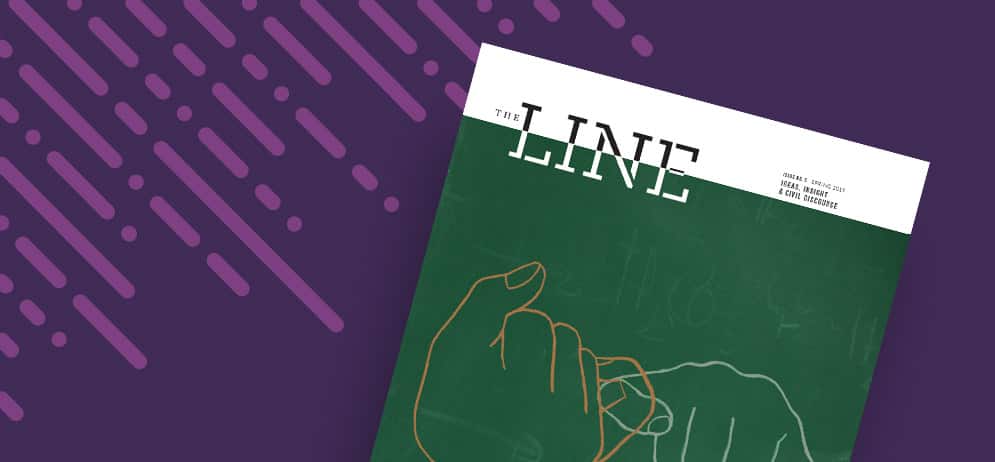 Newest Issue of the Line Opens Discourse on The Promise of Education