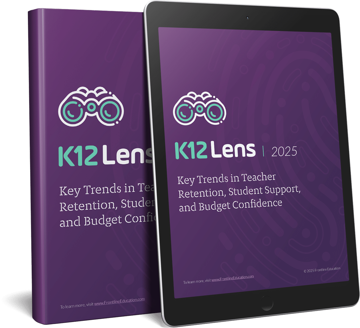 K-12 Lens 2025: Key Trends in Teacher Retention, Student Support, and Budget Confidence Mockup